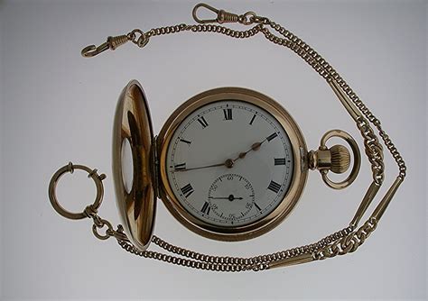 omega half hunter pocket watch